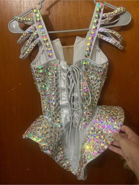 Glamour costume Beyoncé Burlesque Crystal Showgirl